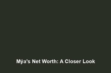 Mýa's Net Worth: A Closer Look