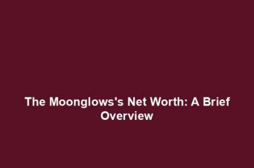 The Moonglows's Net Worth: A Brief Overview